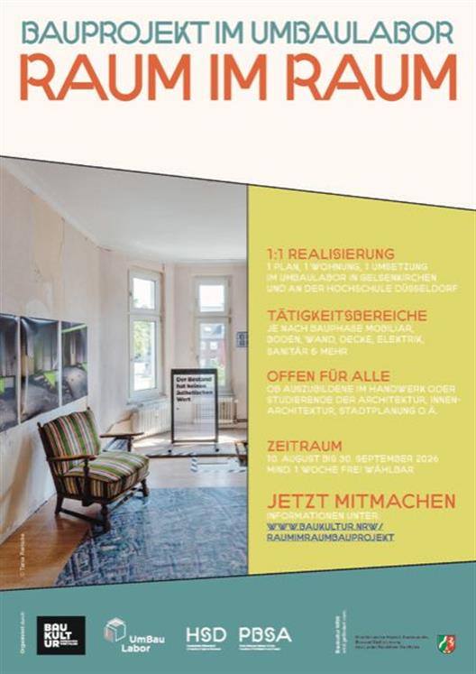 Bauprojekt Raum im Raum